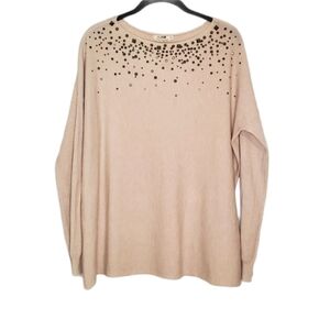 Molly Bracken boat neck sweater pink pyramid TU OS